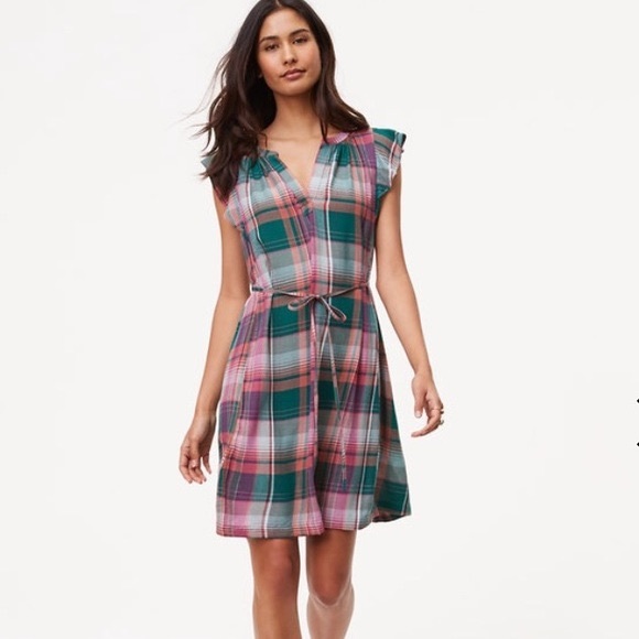 LOFT Dresses & Skirts - Loft Plaid Dress
